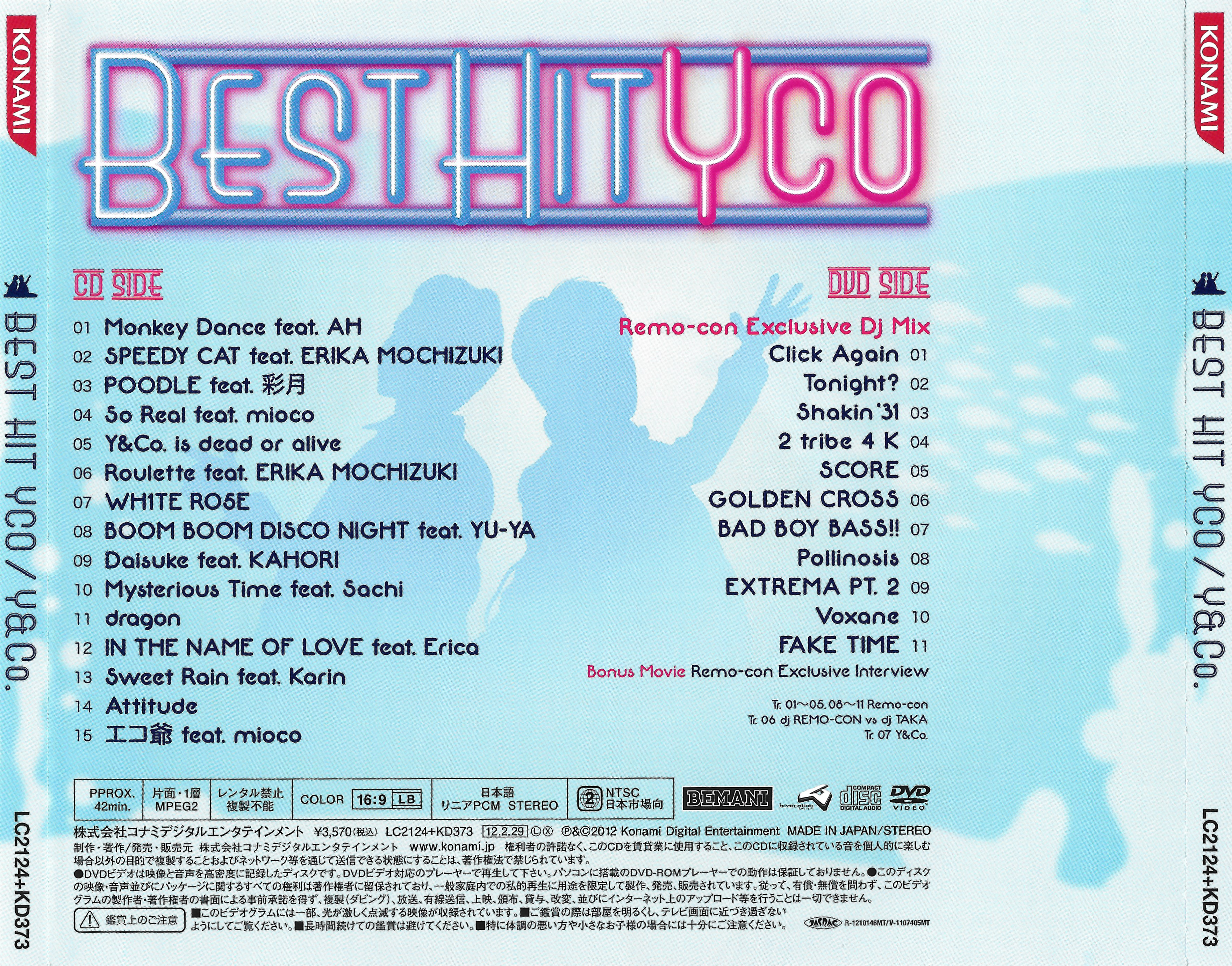 BEST HIT YCO (2012) MP3 - Download BEST HIT YCO (2012